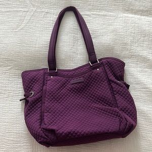 Vera Bradley Glenna Satchel in Microfiber